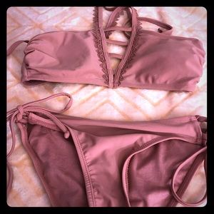 Two piece bathing suit